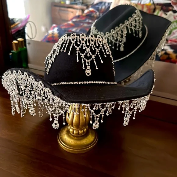 ???Shania Twain rhinestone cowgirl hat display picture 2